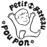 Petit Gateau PouPonのロゴマークのイラスト
