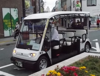 カート型の車両写真