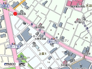 東京工芸大学 杉並アニメーションミュージアム×なみすけ・ナミー 地図1