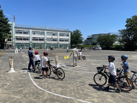 小学校の講習会の様子