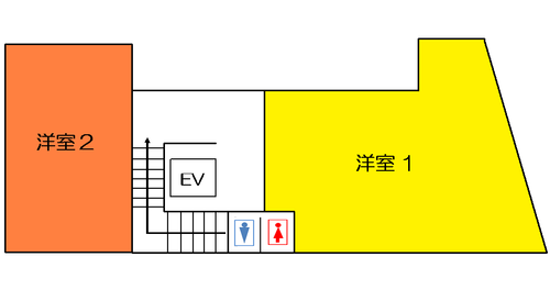 画像：ゆうゆう西田館の平面図