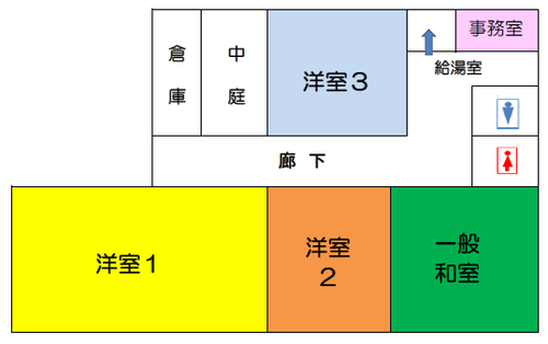 画像：ゆうゆう西荻北館の平面図