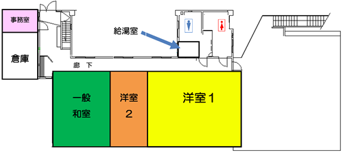 画像：ゆうゆう四宮館の平面図