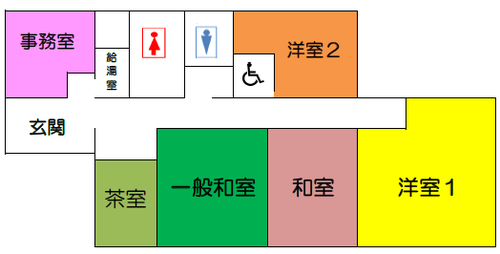 画像：ゆうゆう上高井戸館の平面図