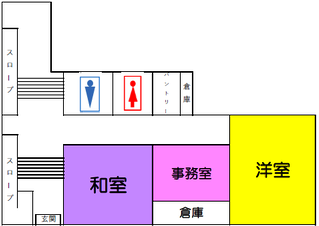 画像：ゆうゆう上荻窪館の平面図