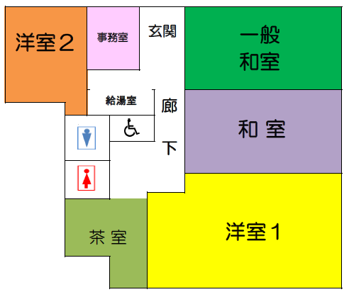 画像：ゆうゆう荻窪館の平面図