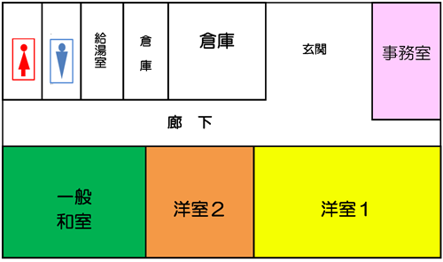 画像：ゆうゆう和泉館の平面図