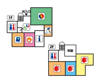 和田中央児童館の見取り図