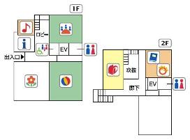 桃井児童館の見取り図