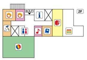 今川児童館の見取り図