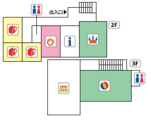 井草児童館の見取り図