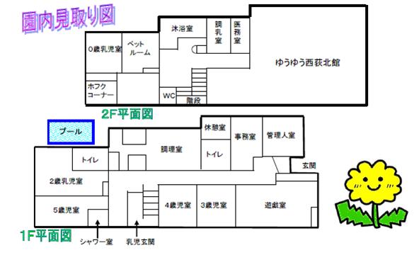 建物の見取り図を表示しています