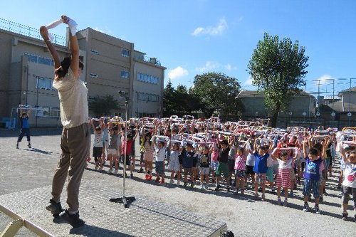 写真：高井戸第四小学校の様子