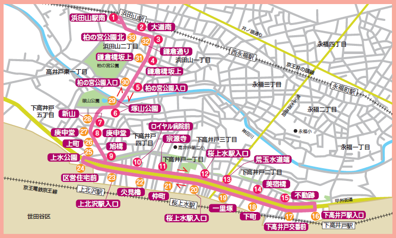 さくら路線図