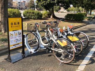 ハローサイクリング 自転車ポート