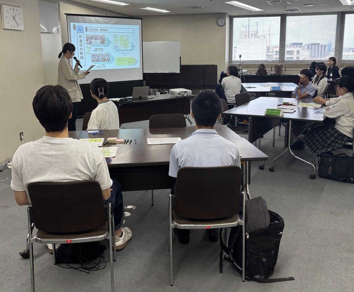 ガイダンスの写真