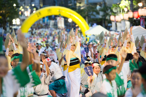 阿波おどりの写真