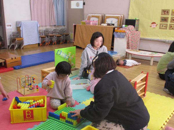 未就園児の会親子