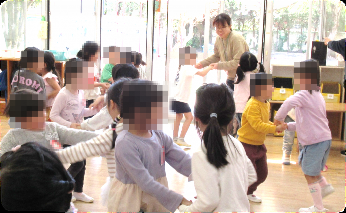子どもたちの踊り