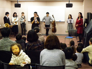 ミニ音楽会会場の写真