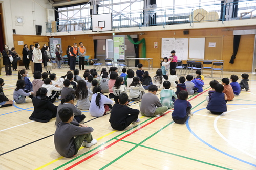 発表会を終えた子どもたちの様子